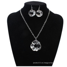 Sterling Silver 925 collar joyería declaración joyería de tendencia en conjunto de joyas